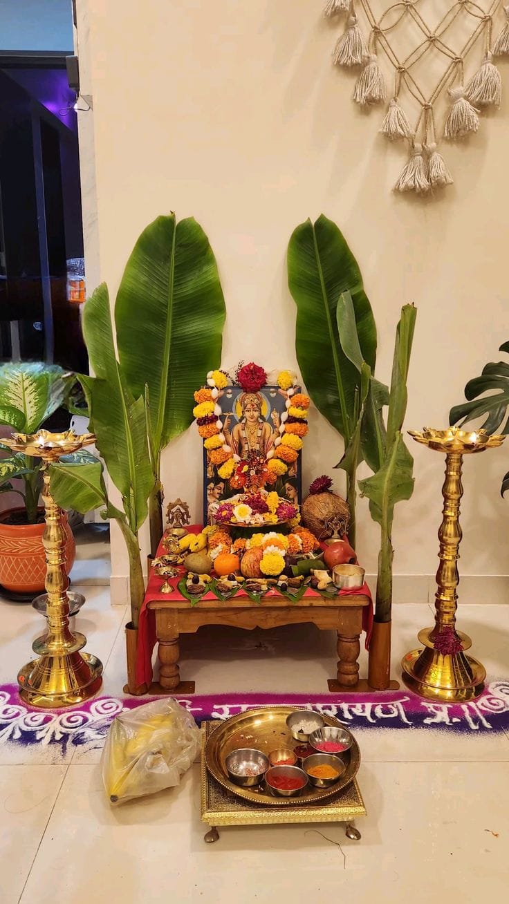 Satyanarayan Katha puja gathering